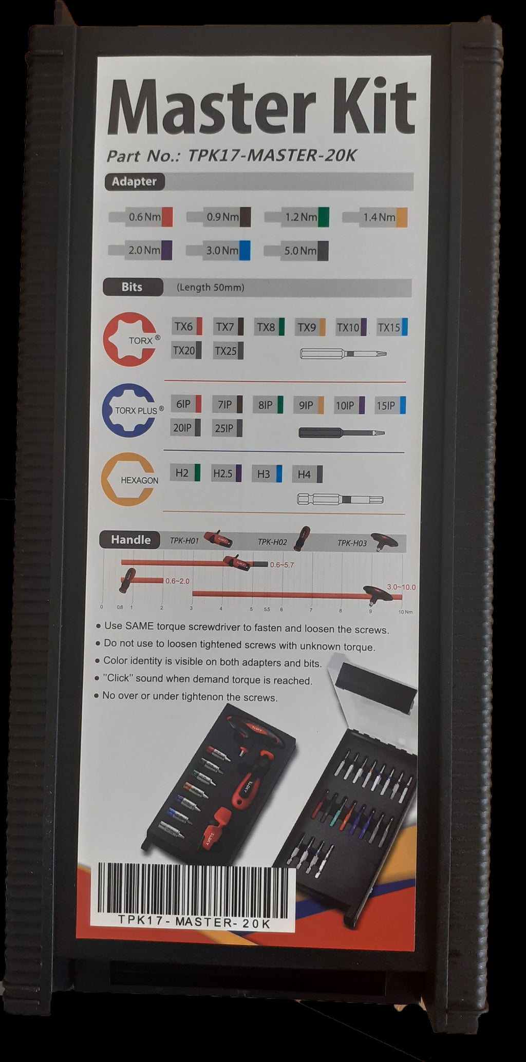 Σετ κατσαβιδιών ροπής - Εργαλεία για βιομηχανική χρήση και προστασία βιδών