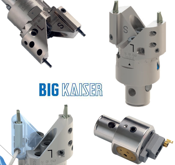 Κεφαλές face grooving BIGKAISER