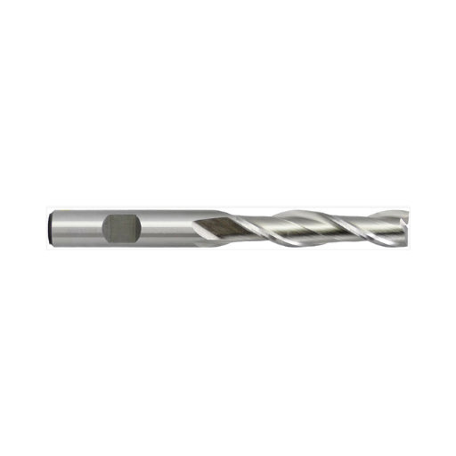 2F Long Cutting Edge End Mill HSS