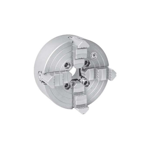 4-Jaw Independent Lathe Chuck with Steel Jaws B4304 / B4306 BISON