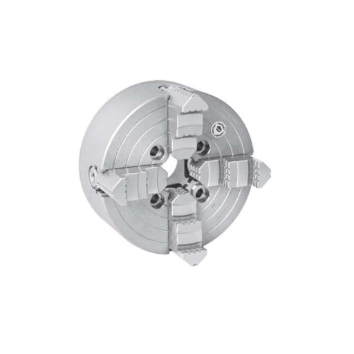 4-Jaw Independent Lathe Chuck with Steel Jaws B4304 / B4306 BISON