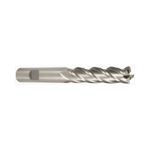 4F Extra Long Coated HSS End Mill