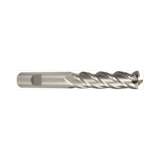 4F Extra Long Coated HSS End Mill