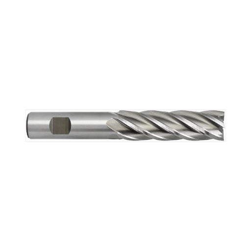 5F Extra Long HSS End Mill