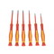 6-Piece Professional VDE Insulated Precision Screwdriver Set (Up to 1000V)