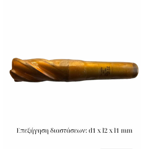 ALESA Cobalt HSSCo 4-Flute Taper Shank End Mill