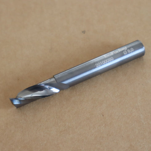 Aluminum End Mill Ø8 1F (Single-Flute)