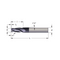 Solid Carbide Thread Mills – Tapered End Mills for NPT/NPTF/BSPT, TiAlN Coated, 4Cut