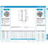B3274 3-Jaw Scroll Lathe Chuck DIN 6350 (Plain Back) BISON DATASHEET