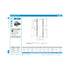 BISON DIN 6350 Lathe Chuck with 2 Reversible Soft Jaws dimensions