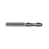 Carbide End Mill 2F Radius Uncoated