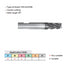 Carbide Roughing End Mills 3F/4F/5F, 5602R30..GR Details