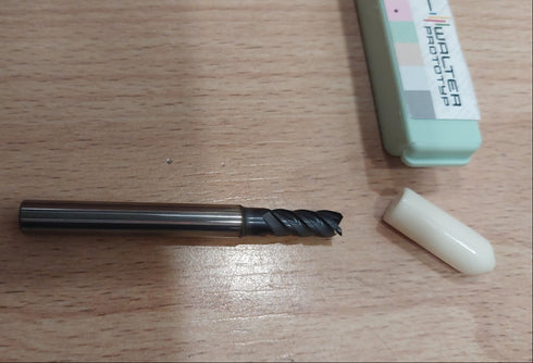 Carbide coated long endmill Φ5, WALTER