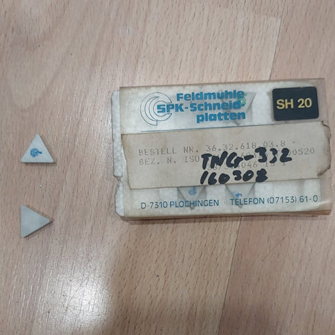 Ceramic turning inserts TNGN 160308 SH20