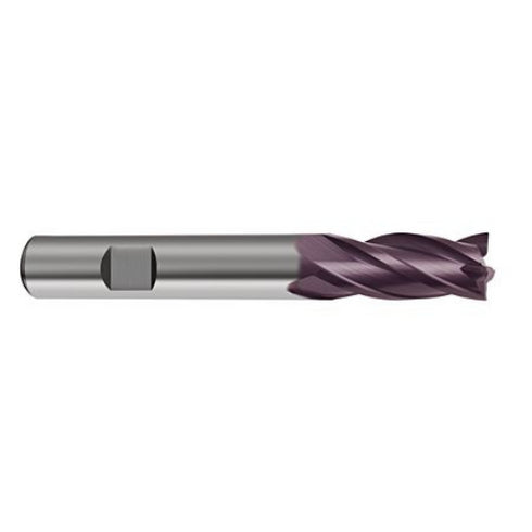 Coated Multi-Flute End Mill 4F/5F/6F HSS