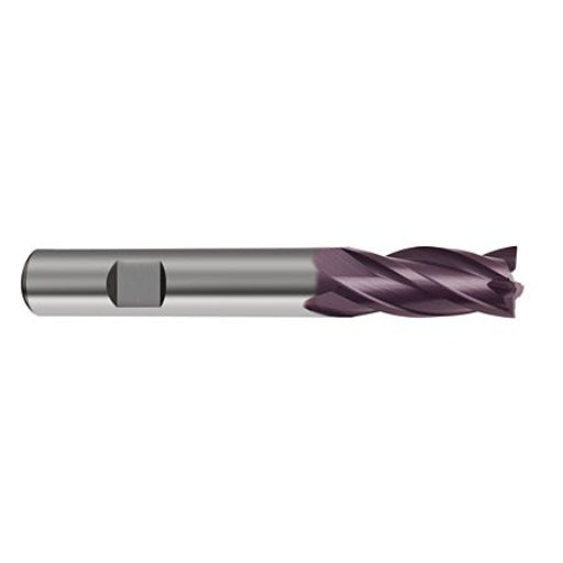 Coated Multi-Flute End Mill 4F/5F/6F HSS