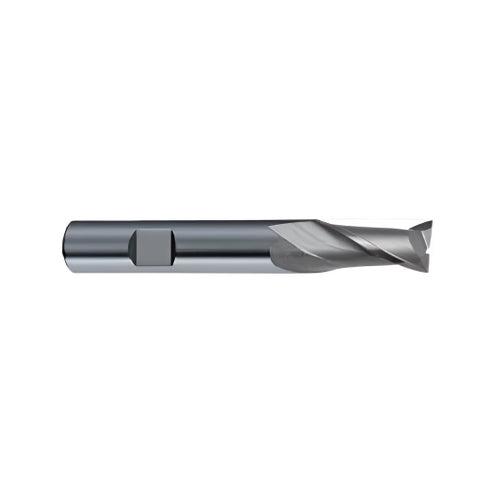 Cobalt 2F HSSCo End Mill Uncoated, 74521
