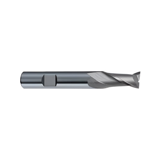 Cobalt 2F HSSCo End Mill Uncoated, 74521