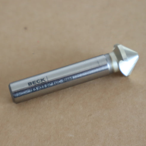 Conical Milling Cutter HSS 90° 3F EUC-SPEED Ø6 - Ø31, BECK