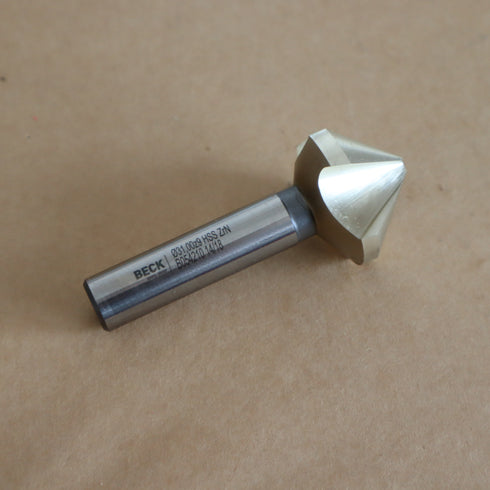 Conical Milling Cutter HSS 90° 3F EUC-SPEED Ø6 - Ø31, BECK