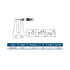 Dasqua Deep Throat Sheet Metal Micrometer DIN863