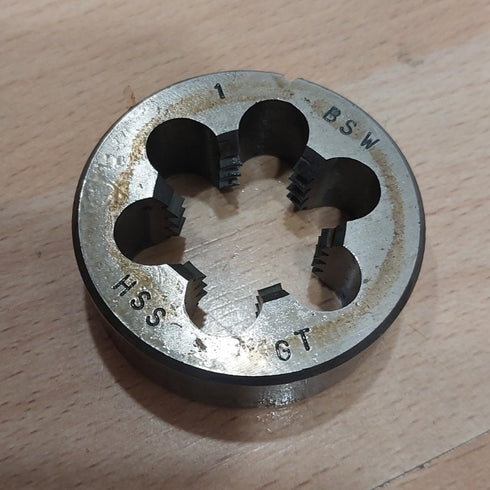 Die BSW 1" x 8 HSS DIN223 GT