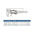 Digital Caliper, DASQUA with Calibration Certificate Solid Stainless Steel DIN862