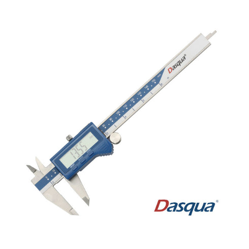 Digital Caliper with Fraction Function & Data Output, DASQUA DIN862