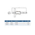 Digital Depth Caliper, DASQUA Solid Stainless Steel with Widened Base DIN862
