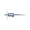 Digital Depth Caliper, DASQUA Solid Stainless Steel with Widened Base DIN862