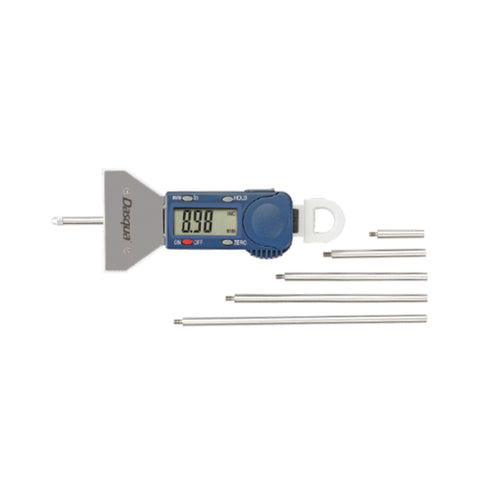 Digital Depth Gauge with Spring-Loaded Mechanism & Hold Button, DASQUA