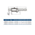 Digital Inside Neck Caliper IP67, DASQUA Solid Stainless Steel DIN862