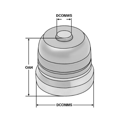 Electronic Tool Length Setter with Magnet Dimensions