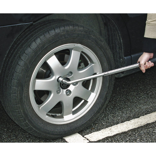 Extendable Wheel Nut Wrench 17 / 19 mm – 1/2" Drive