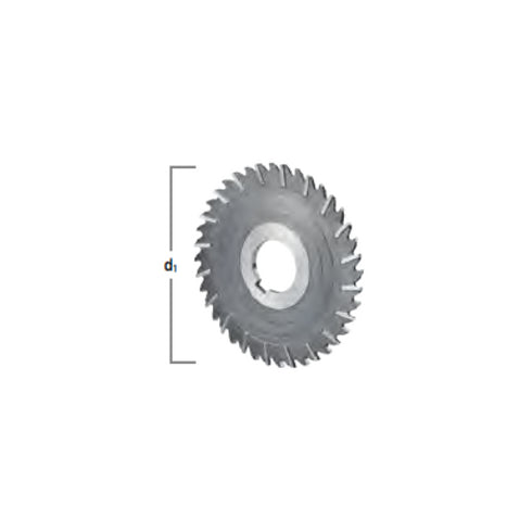 HSS-Co5 Side Milling Cutter Dimensions