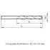 HSS Drill 15xD (Φ7 - Φ13) DIN1869, 71145 Dimensions