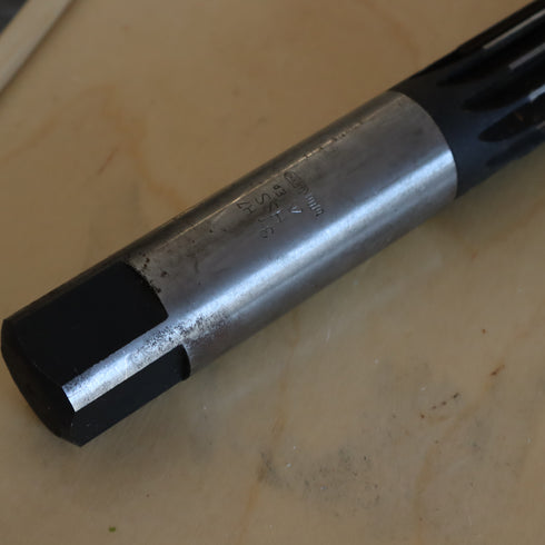 HSS Hand Reamer Straight Shank with Square Drive Ø34 H7 WERKO