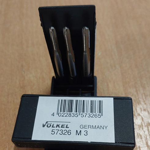 Hand Tap Set M3 HSS-E DIN352