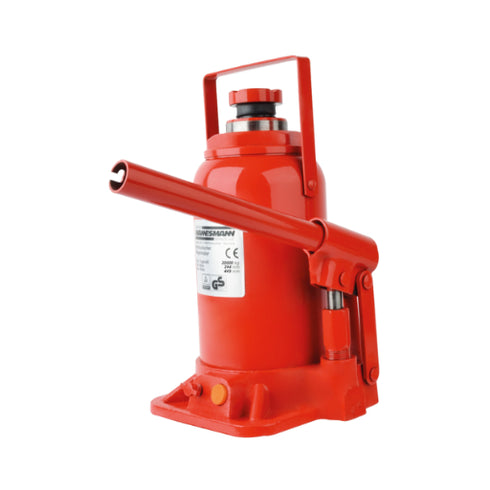 Hydraulic Bottle Jack TÜV/GS with Overload Safety Valve 10T / 20T / 30T