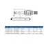 IP65 Waterproof Digital 3-Point Inside Micrometer Set, DASQUA