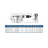 IP65 Waterproof Digital Outside Micrometer, DASQUA Stainless Steel DIN 863