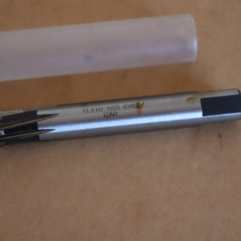 IZAR HSS Hand Reamer Ø11.5 H7 DIN 206B