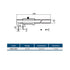 Inside Groove Vernier Caliper Monoblock Structure, DASQUA Hardened Stainless Steel