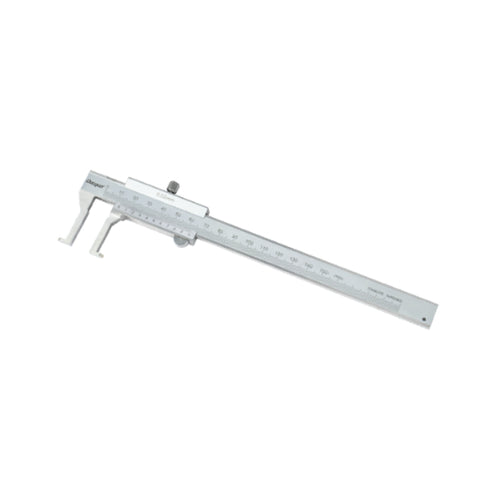Inside Groove Vernier Caliper Monoblock Structure, DASQUA Hardened Stainless Steel