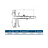 Inside Groove Vernier Caliper with Upper & Lower Jaws, DASQUA