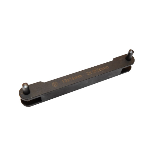 Knurling Toolholder Double-Sided 13mm x 16mm for 2 Knurling Wheels Ø20mm