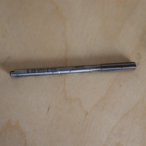 Machine Reamer DIN 212 Straight Shank H8 Ø6 HSSE TF