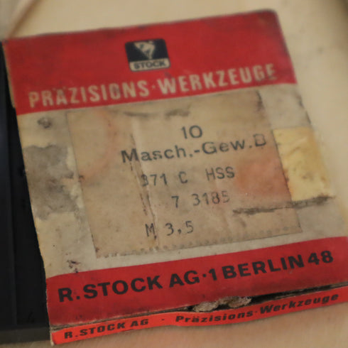 Machine Tap DIN 371 M3.5 HSS (73185)