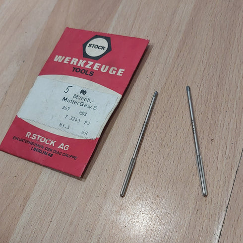 Machine Tap Straight Long 3.5