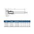 Metal Housing Digital Caliper, DASQUA details